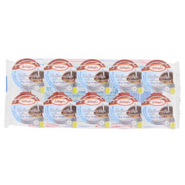 Schlagfix Vegan Coffee Creamers 10ml (10pk)