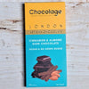 Chocolage Cinnamon & Almond Dark Artisan Chocolate Bar 80g