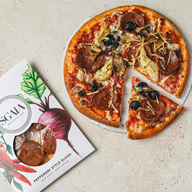 SGAiA Vegan Pepperoni Style Slices 150g