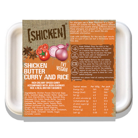 [SHICKEN] Butter Curry & Rice - Vegan Ready Meal