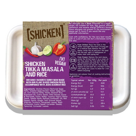 [SHICKEN] Tikka Masala & Rice - Vegan Ready Meal