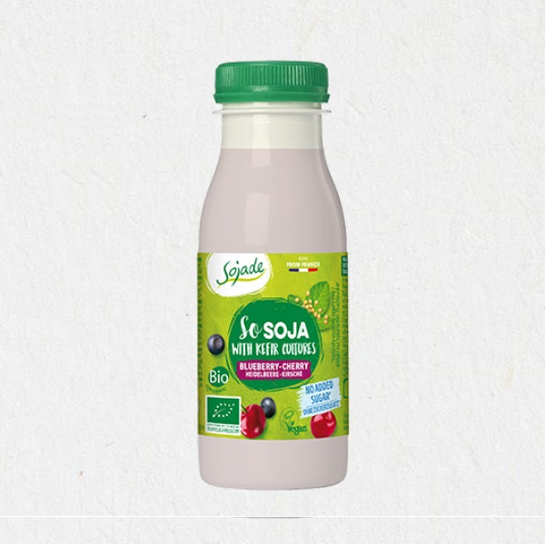 Sojade Blueberry & Cherry Soya Kefir 250ml