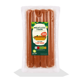 The Meatless Farm Co - Meat Free Hot Dogs 180g (4pk)
