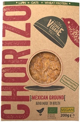 Terra Vegane Mexican Ground Chorizo Mince 200g