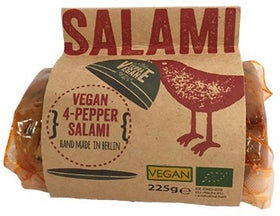 Terra Vegane Salami - 4-Pepper Blocks 225g