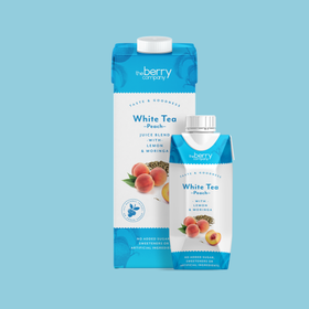The Berry Company - White Tea & Peach With Lemon & Moringa Juice Blend 1L