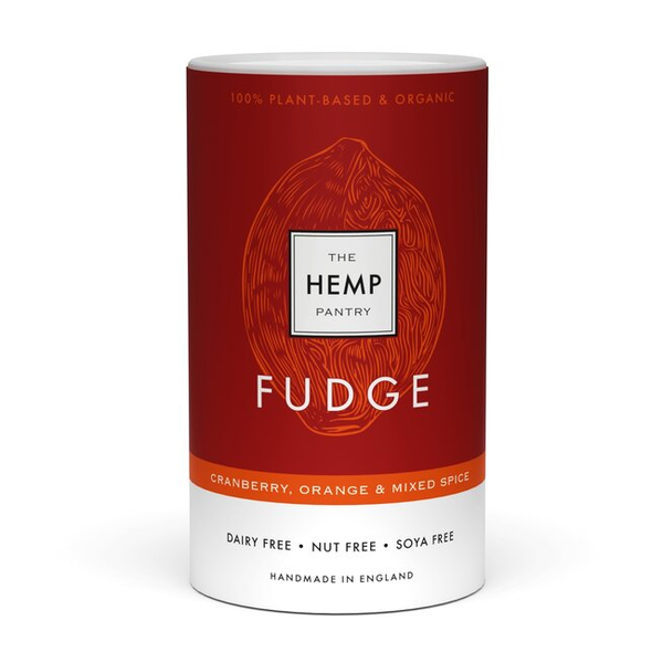 The Hemp Pantry Cranberry, Orange & Mixed Spice Fudge 175g