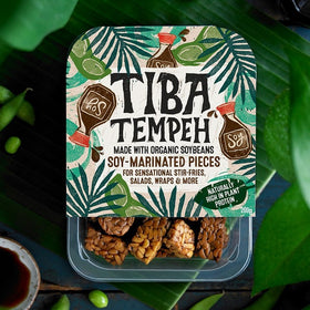 Tiba Tempeh Organic Soy-Marinated Tempeh Pieces 200g