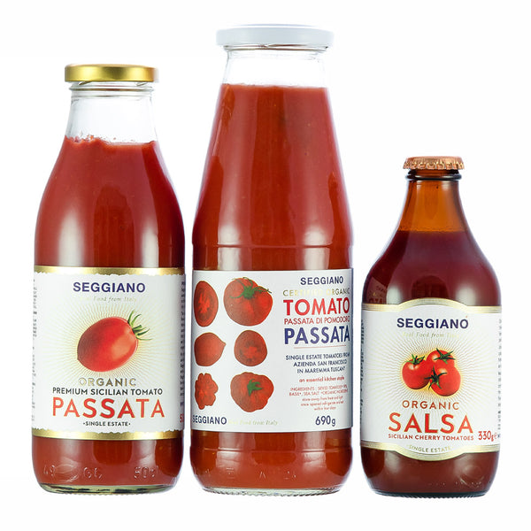 Seggiano Organic Premium Sicilian Tomato Passata 500g