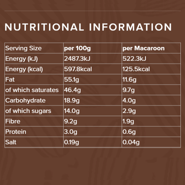 Nourish Organic Cacao Coconut Macaroons 140g