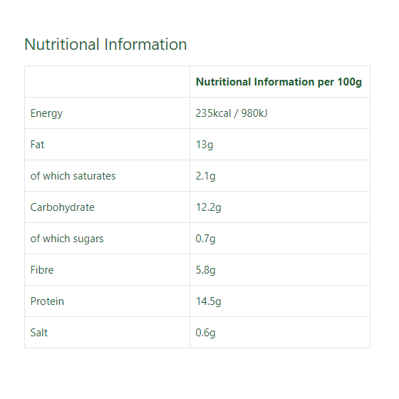 Clearspot Organic Cumberland Tofu Sausages 250g