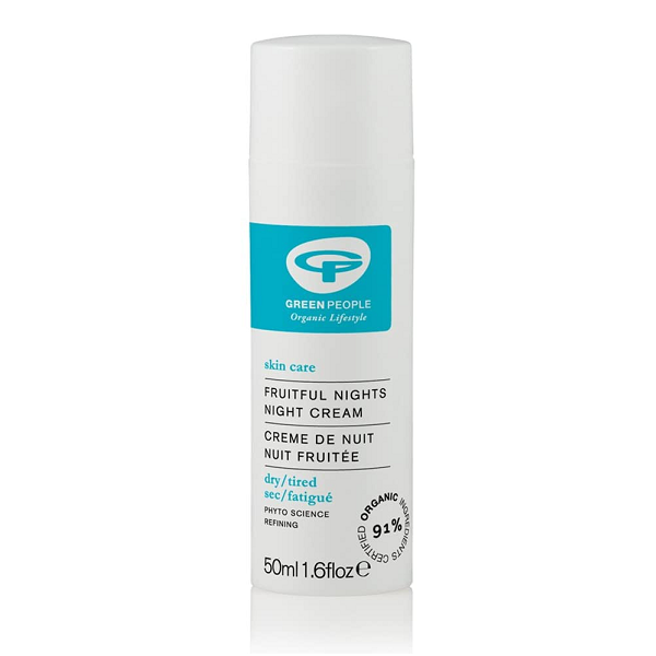 Green People Fruitful Nights Hibiscus & Raspberry Night Cream 50ml