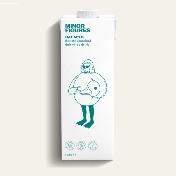 Minor Figures Barista Standard Oat M*lk 1L (Twin Pack)