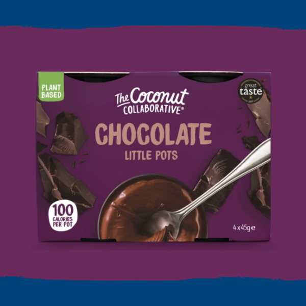 The Coconut Collaborative Little Chocolate Pots 45g (4pk)