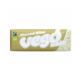 Vego Almond Bliss White Chocolate Bar 50g