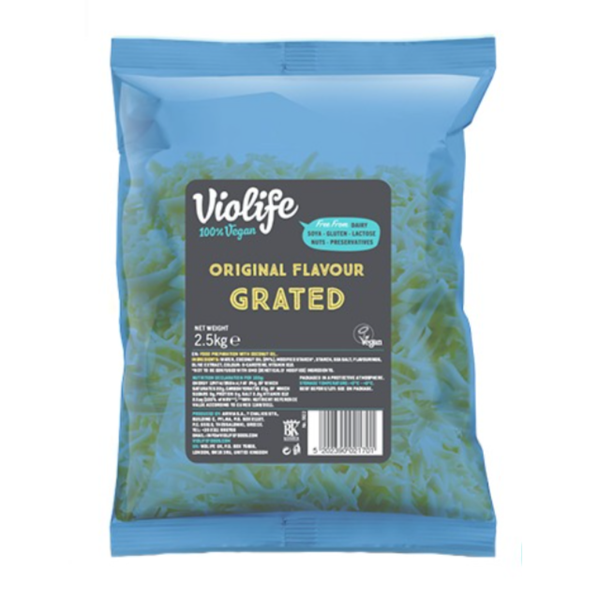 Violife Original Flavour Grated (For Pizza) 2.5kg