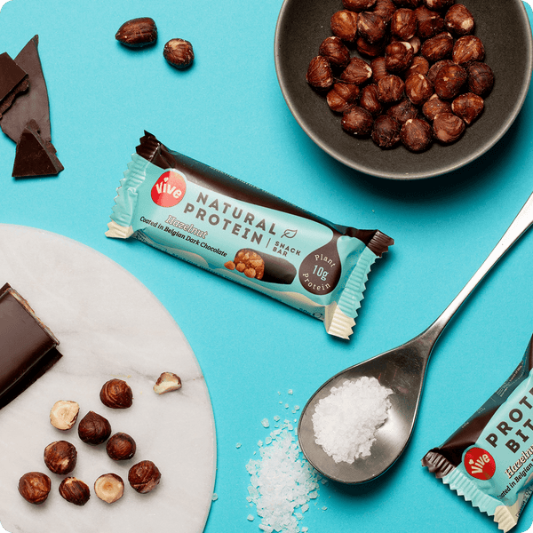 Vive Hazelnut Dark Chocolate Protein Bar (12pk)
