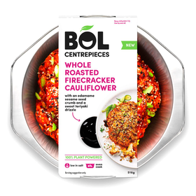 BOL Whole Roasted Firecracker Cauliflower Centrepieces (For 2) 516g