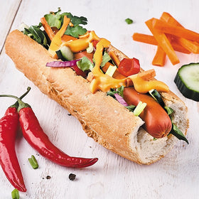 Well Well Chilli Soya Frankfurters 200g