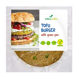 Well Well Tofu Burger With Green Peas 100g