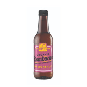 Lo Bros Organic Passionfruit Kombucha 330ml (6pk)