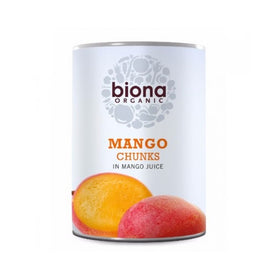 Biona Organic Mango Chunks in Mango Juice 400g