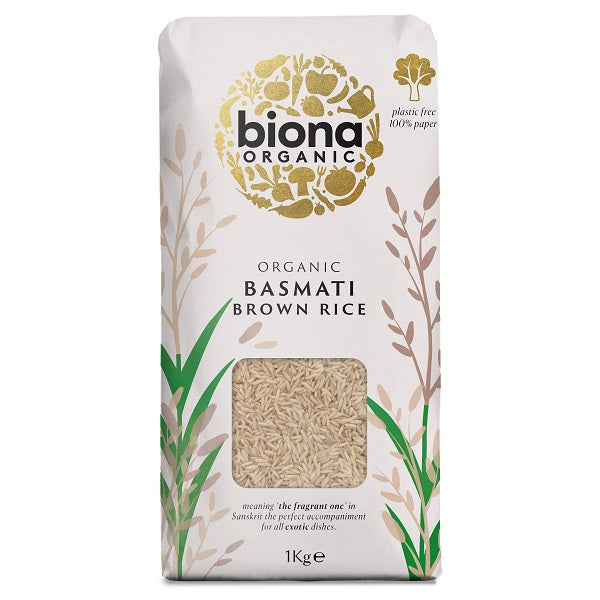 Biona Organic Brown Basmati Rice 1kg