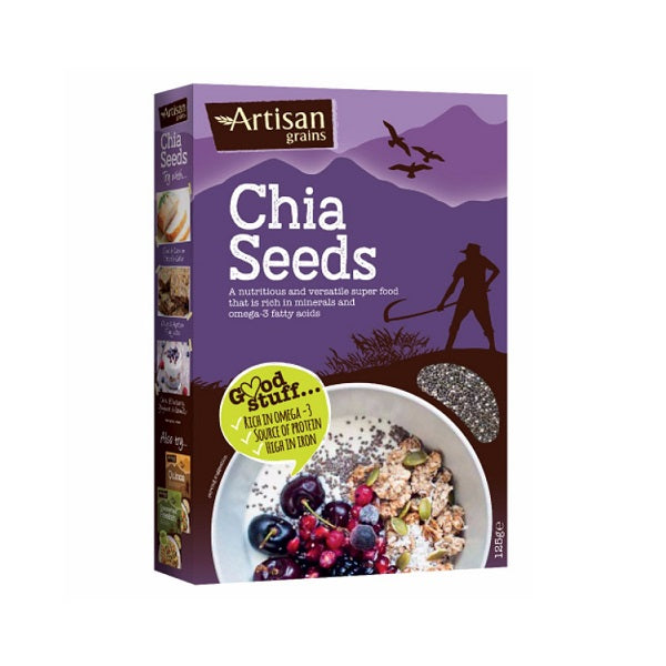 Artisan Grains Chia Seeds 125g