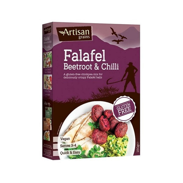 Artisan Grains Beetroot & Chilli Falafel 150g