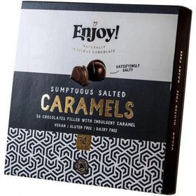 Enjoy! Sumptuous Salted Caramels Filled Chocolates Box 16 144g