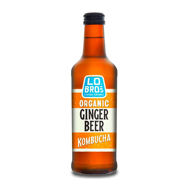 Lo Bros Organic Kombucha Ginger Beer 330ml