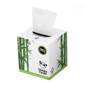 The Cheeky Panda Sustainable Bamboo Cube Of Facial Tissues