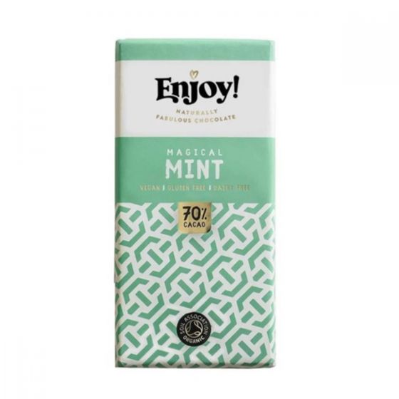 Enjoy! Magical Mint 70% Cacao Chocolate Bar 35g
