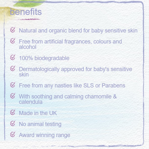 Earth Friendly Baby Gentle Aloe Vera Wet Wipes(6pk)