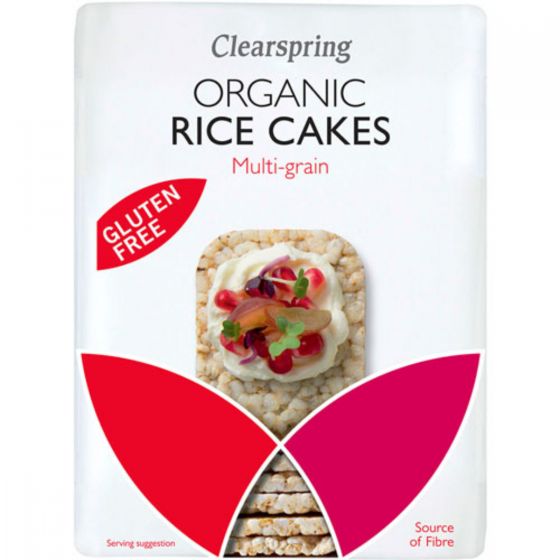 Clearspring Multigrain Organic Rice Cakes 130g