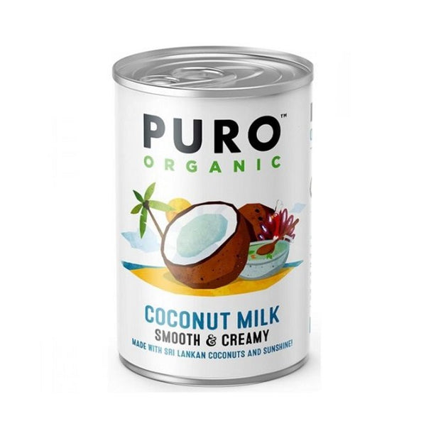 Puro Organic Smooth & Creamy Coconut Milk 400ml