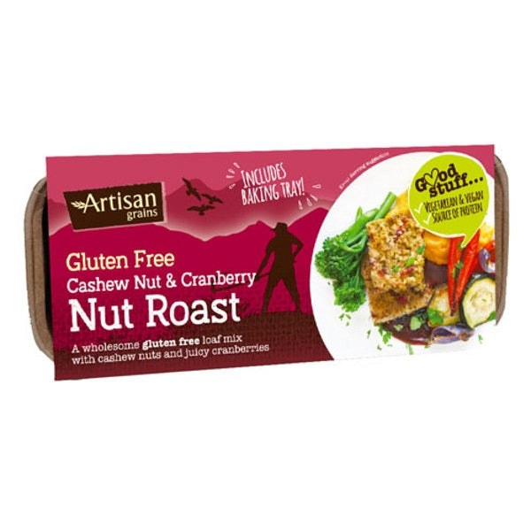 Artisan Grains Gluten-Free Cashew & Cranberry Nut Roast 200g