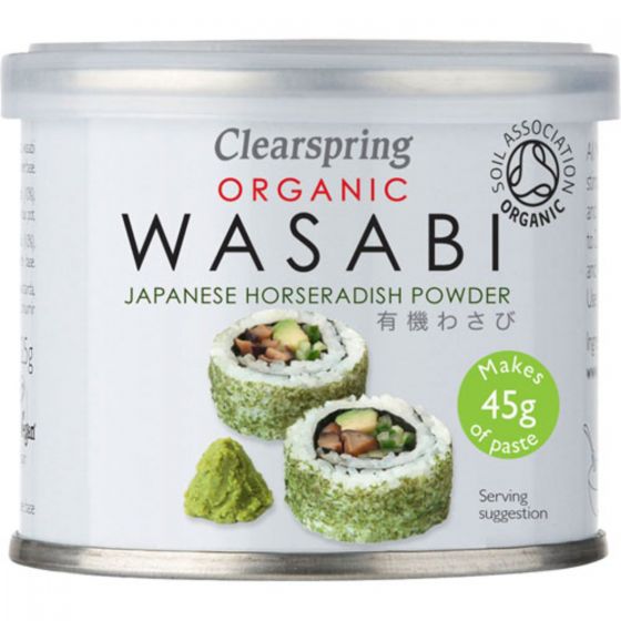 Clearspring Organic Wasabi - Japanese Horseradish Powder 25g
