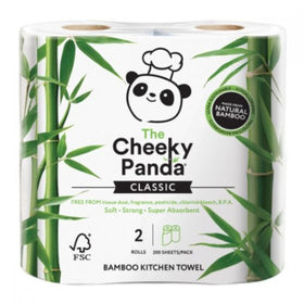 The Cheeky Panda Sustainable Bamboo Kitchen Rolls (2pk)