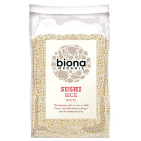 Biona Organic Japanese Style White Sushi Rice 400g