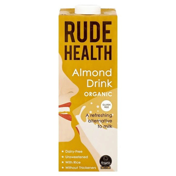 Rude Health Organic Almond Milk Drink 1Ltr