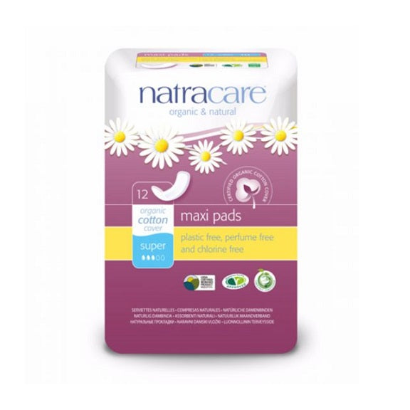 Natracare Super Natural Maxi Pads (12)