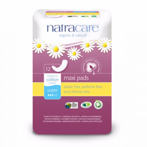 Natracare Super Natural Maxi Pads (12)