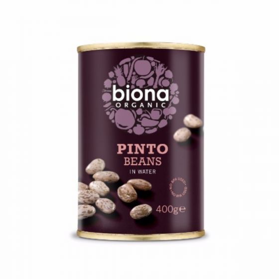 Biona Organic Pinto Beans in water 400g