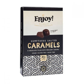 Enjoy! Sumptuous Salted Caramels Filled Chocolates Box 8 72g