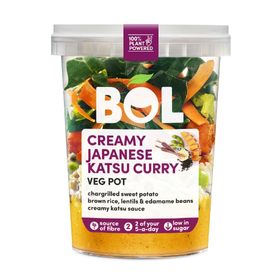 BOL Creamy Japanese Katsu Curry Veg Pot 345g