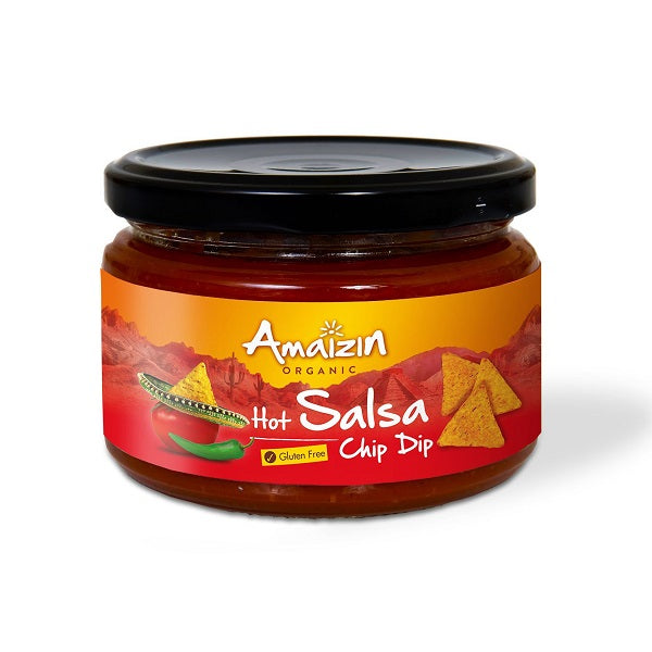 Amaizin Organic Hot Salsa Chip Dip 260g