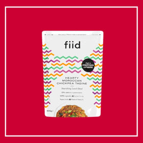 Fiid Ready Meal - Hearty Moroccan Chickpea Tagine Pouch 275g