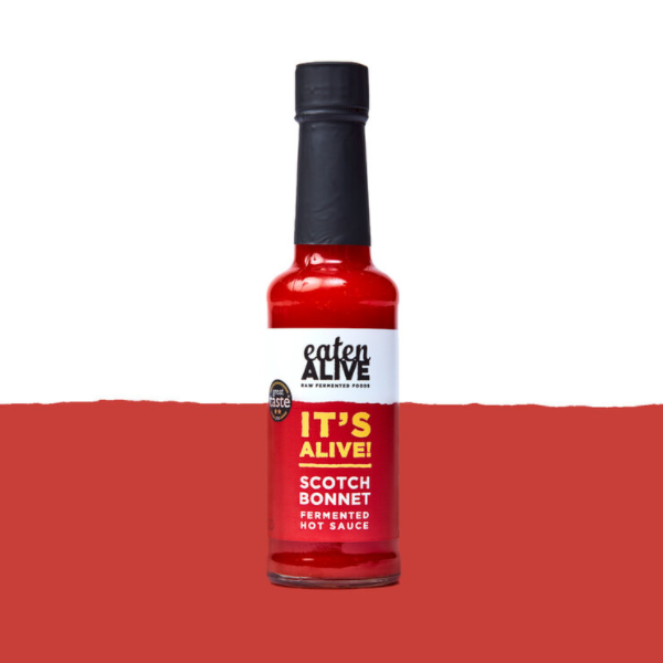 Eaten Alive Scotch Bonnet Fermented Hot Sauce 150ml