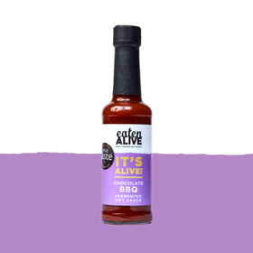Eaten Alive Chocolate BBQ (Cacao & Lime) Fermented Hot Sauce 150ml